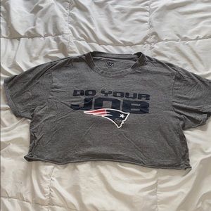 Cropped Patriots "Do Your Job" T-Shirt